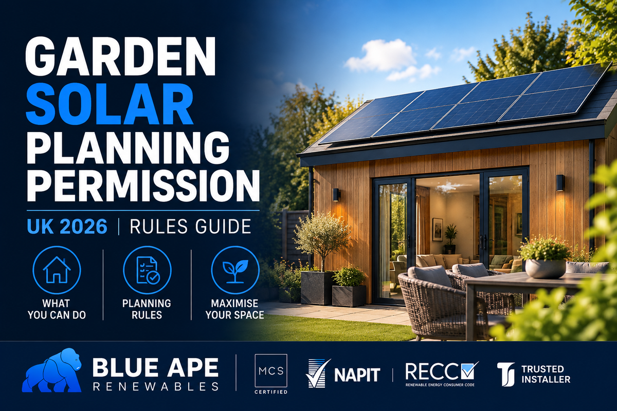 Garden Solar Planning Permission UK 2026 | Rules Guide