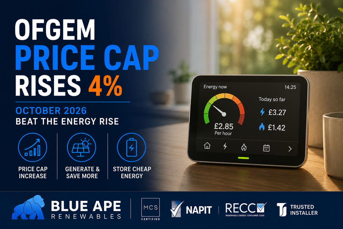 Ofgem Price Cap Rises 4% October 2026 | Beat the Energy Rise