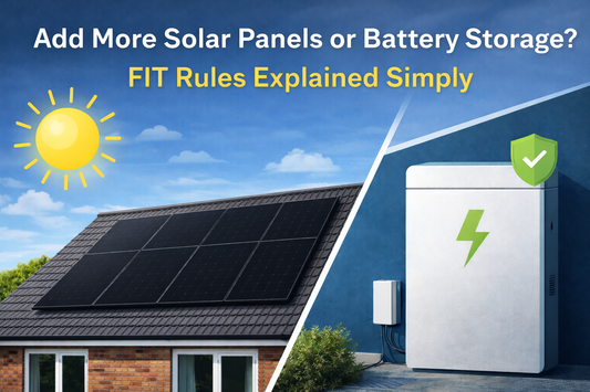 Add More Solar Panels or Battery Storage? FIT Rules Explained Simply
