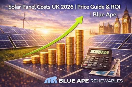 Solar Panel Costs UK 2026 | Price Guide & ROI | Blue Ape