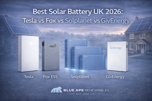 Best Solar Battery UK 2026: Tesla vs Fox vs Solplanet vs GivEnergy