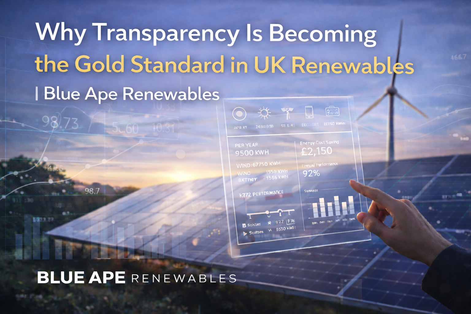 Why Transparency Is Becoming the Gold Standard in UK Renewables | Blue Ape Renewables