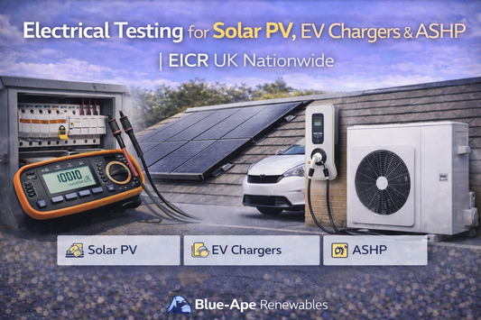 Electrical Testing for Solar PV, EV Chargers & ASHP | EICR UK Nationwide