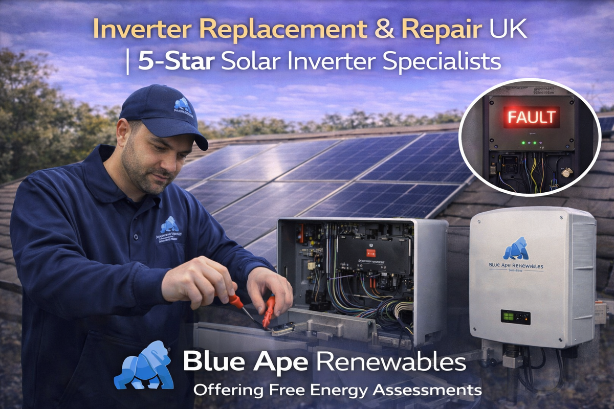 Inverter Replacement & Repair UK | 5-Star Solar Inverter Specialists
