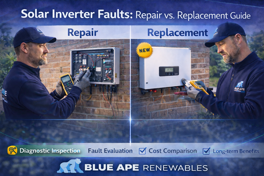 Solar Inverter Faults: Repair vs. Replacement Guide | Blue Ape