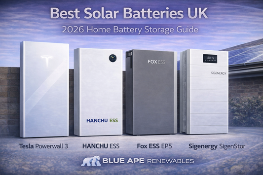 Best Solar Batteries UK | 2026 Home Battery Storage Guide | Blue Ape