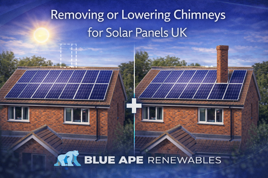 Removing or Lowering Chimneys for Solar Panels UK | Blue Ape Renewables