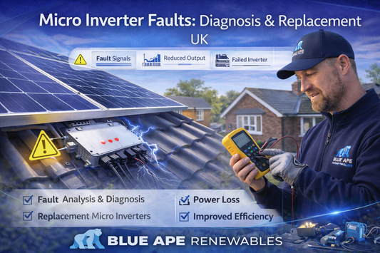 Micro Inverter Faults: Diagnosis & Replacement UK | Blue Ape Renewables