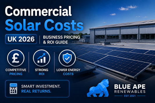 Commercial Solar Costs UK 2026: Business Pricing & ROI Guide