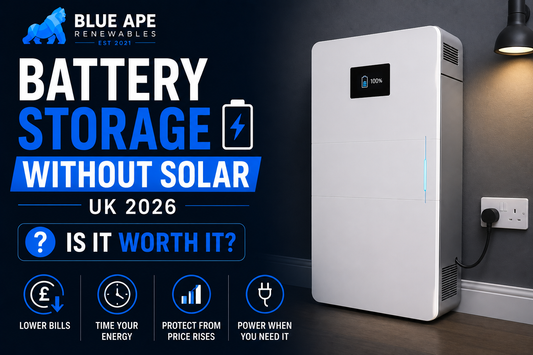 Battery Storage Without Solar UK 2026 | Is It Worth It? | Blue Ape