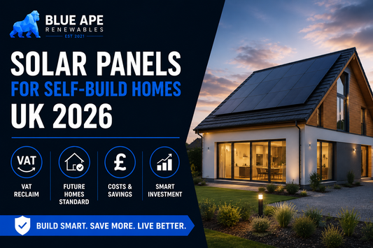 Solar Panels for Self-Build Homes UK 2026: VAT Reclaim, Future Homes Standard & Costs