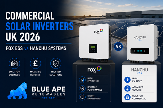 Commercial Solar Inverters UK 2026: Fox ESS vs Hanchu Systems