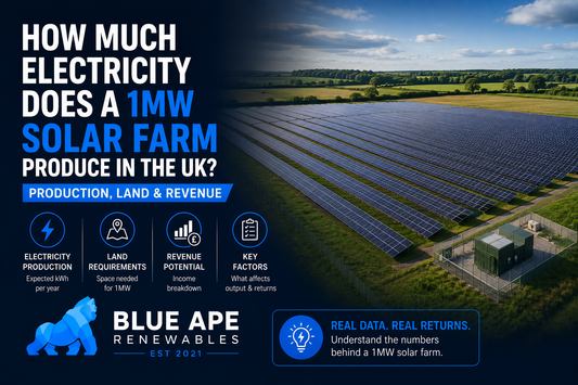How Much Electricity Does a 1MW Solar Farm Produce in the UK? Production, Land & Revenue
