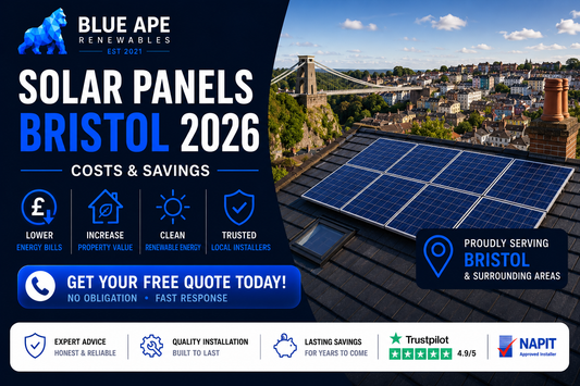Solar Panels Bristol 2026: Costs & Savings | Blue Ape Renewables