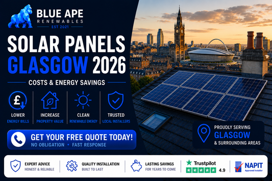 Solar Panels Glasgow 2026: Costs & Energy Savings | Blue Ape