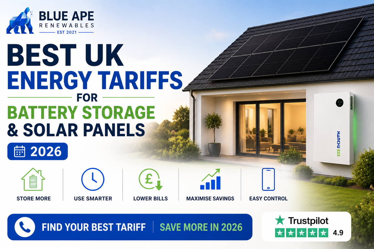 Best UK Energy Tariffs for Battery Storage and Solar Panels (2026)