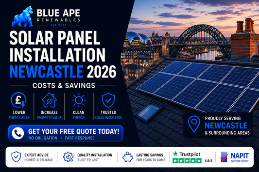 Solar Panel Installation Newcastle 2026: Costs & Savings | Blue Ape