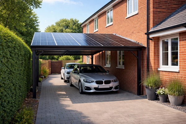 6-Panel Solar Carport