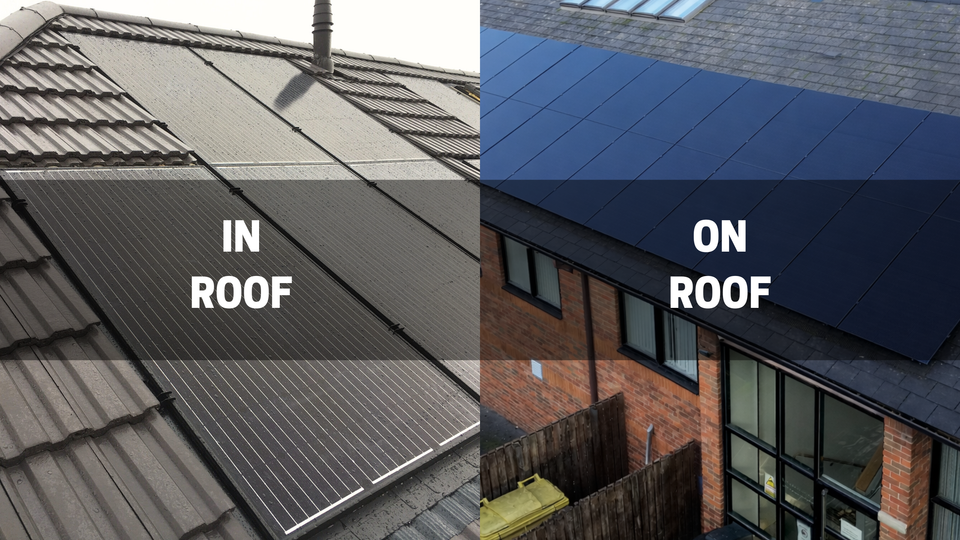 Integrated in-roof solar PV installation